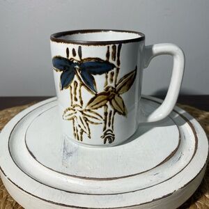 Vintage Bamboo Stoneware Japan Mug (Otagiri?)